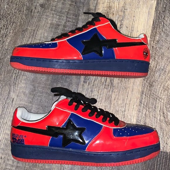 Bape Other - Rare bape shoes bapesta marve